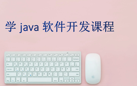 学java软件开发课程